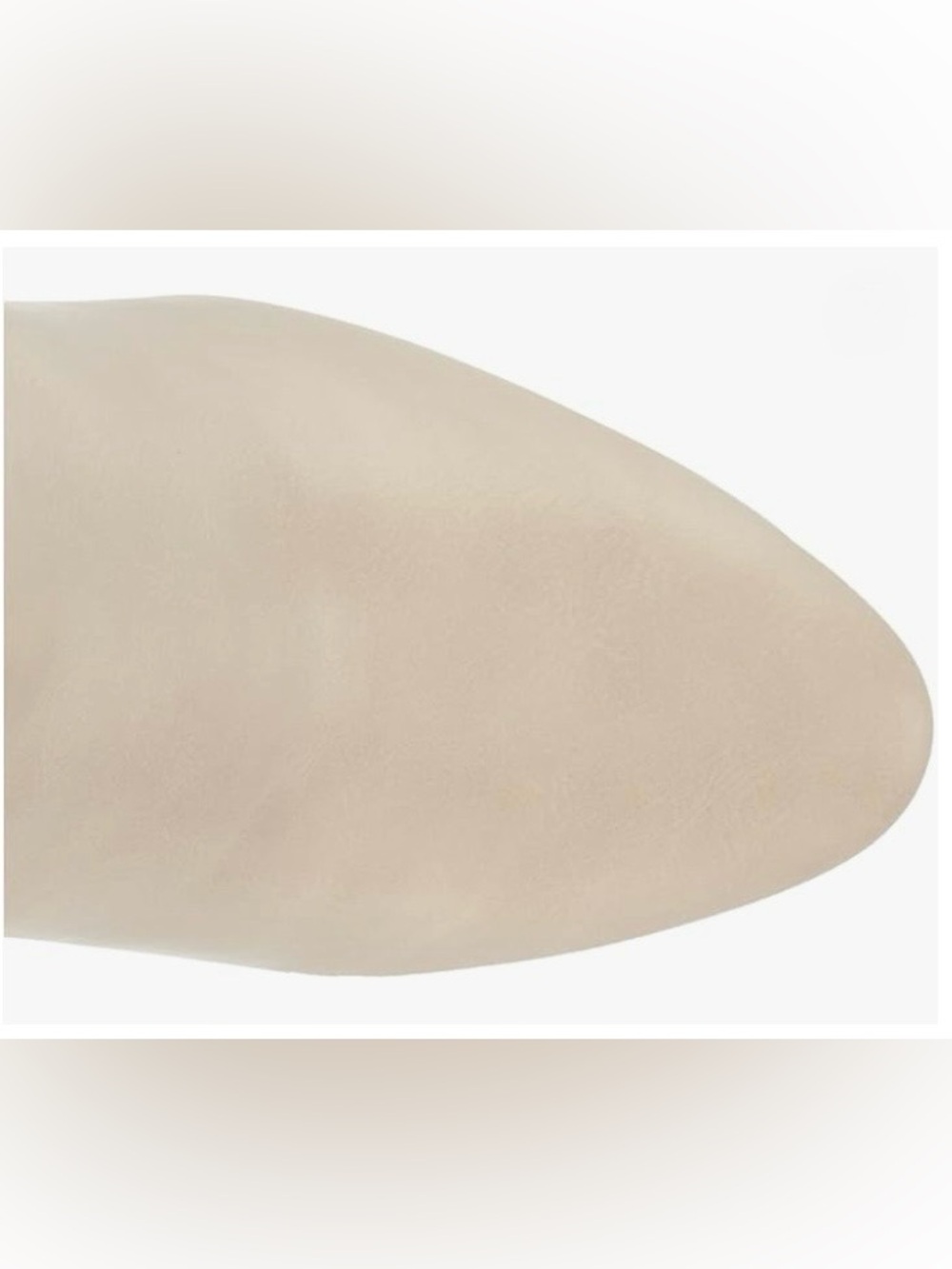 Women's Knee-High Slouch Boot Almond Milk Color Size 8.5 Wide Calf - Picture 6 of 16